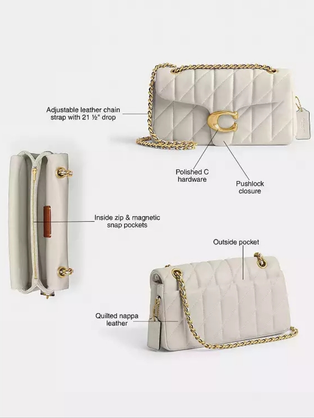 Coach Tabby Set NWT - Picture 9 of 16